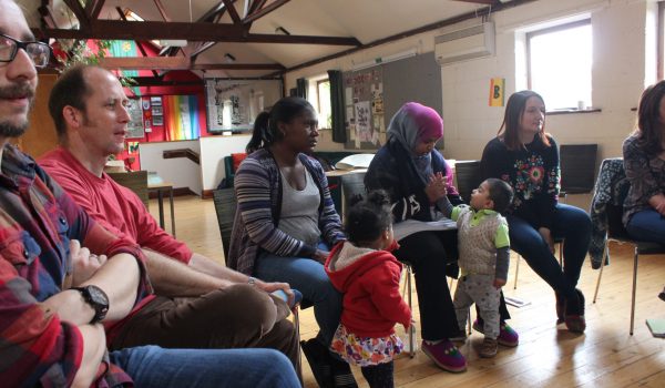 Training session - adults listening
