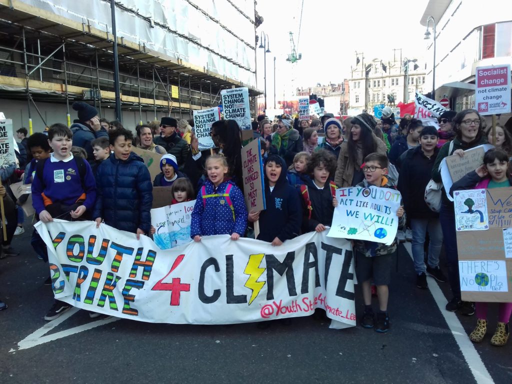 Protest for climate change