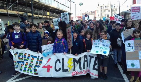 Protest for climate change