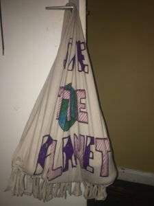 The completed tote bag 