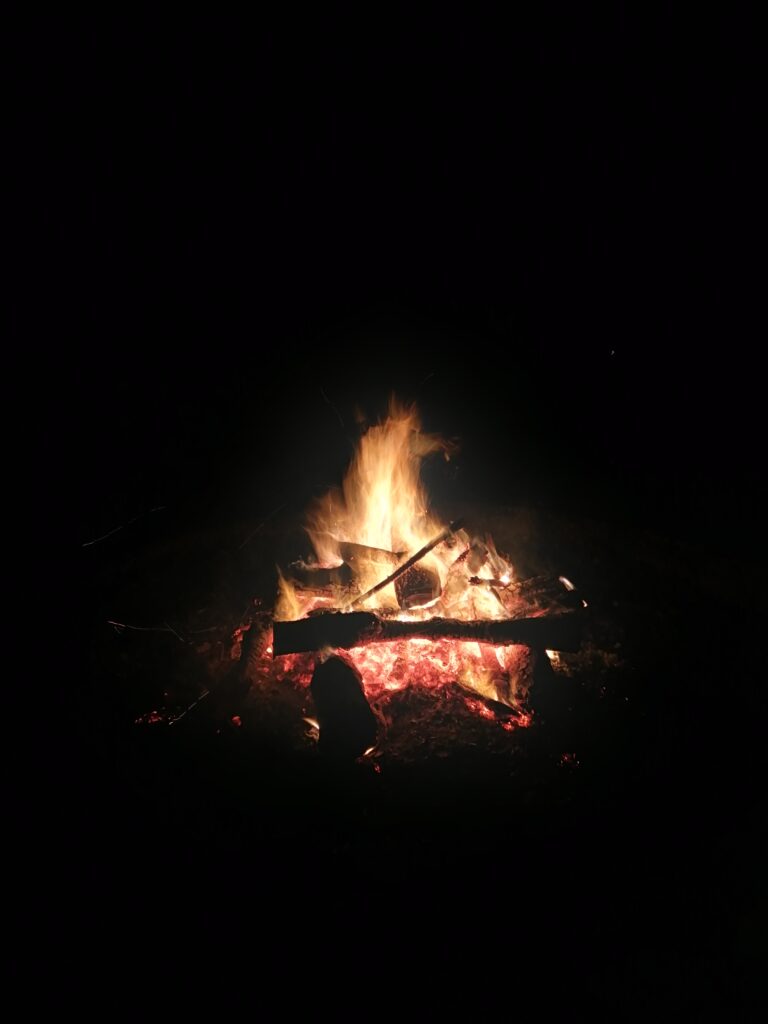 Camp fire