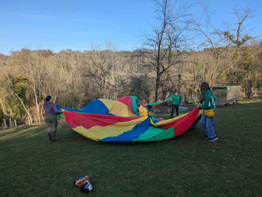 Parachute games