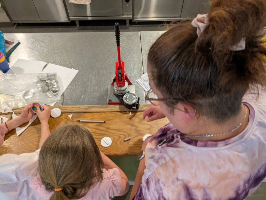 Using the badge maker